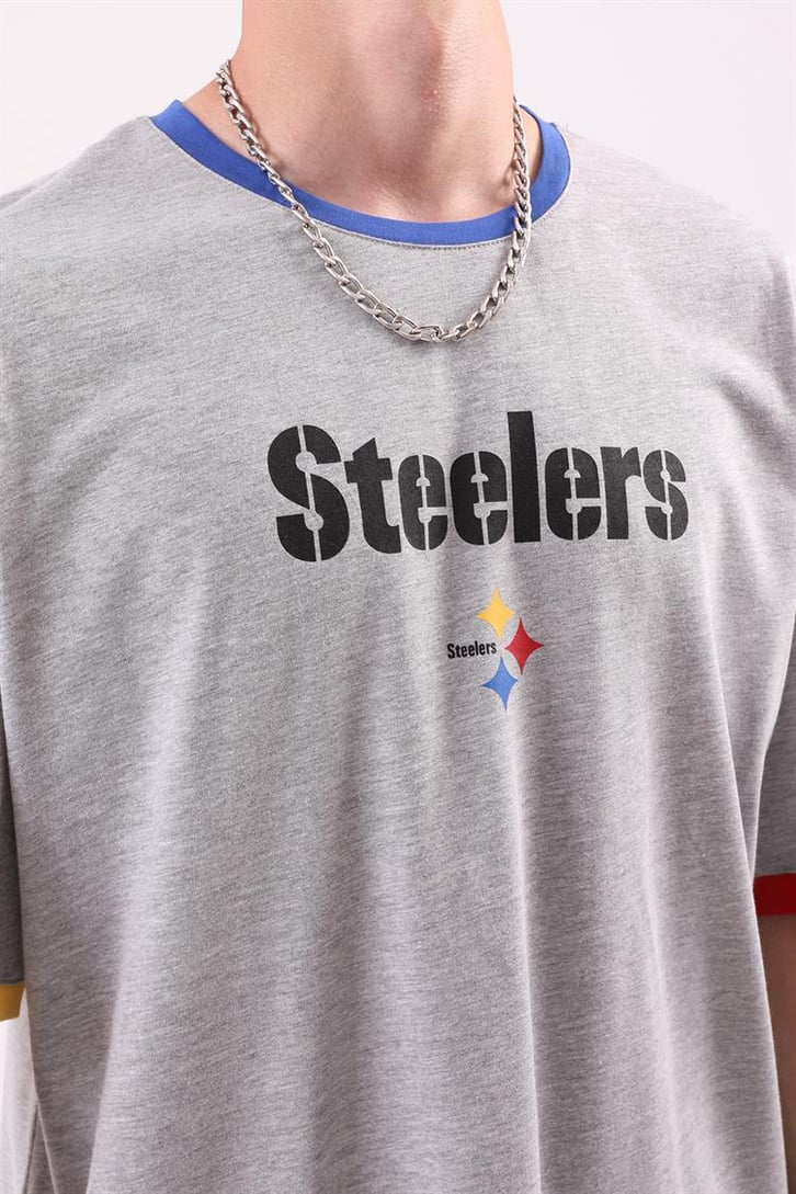 Steelers Baskılı Oversize Tshirt