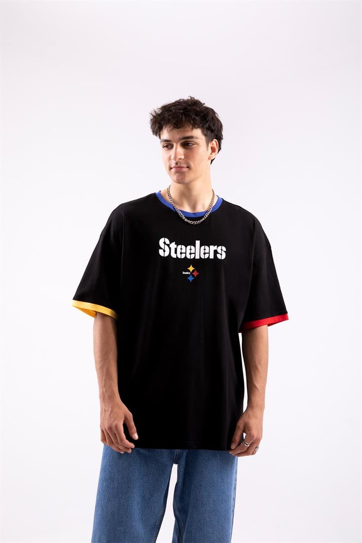 Steelers Baskılı Oversize Tshirt