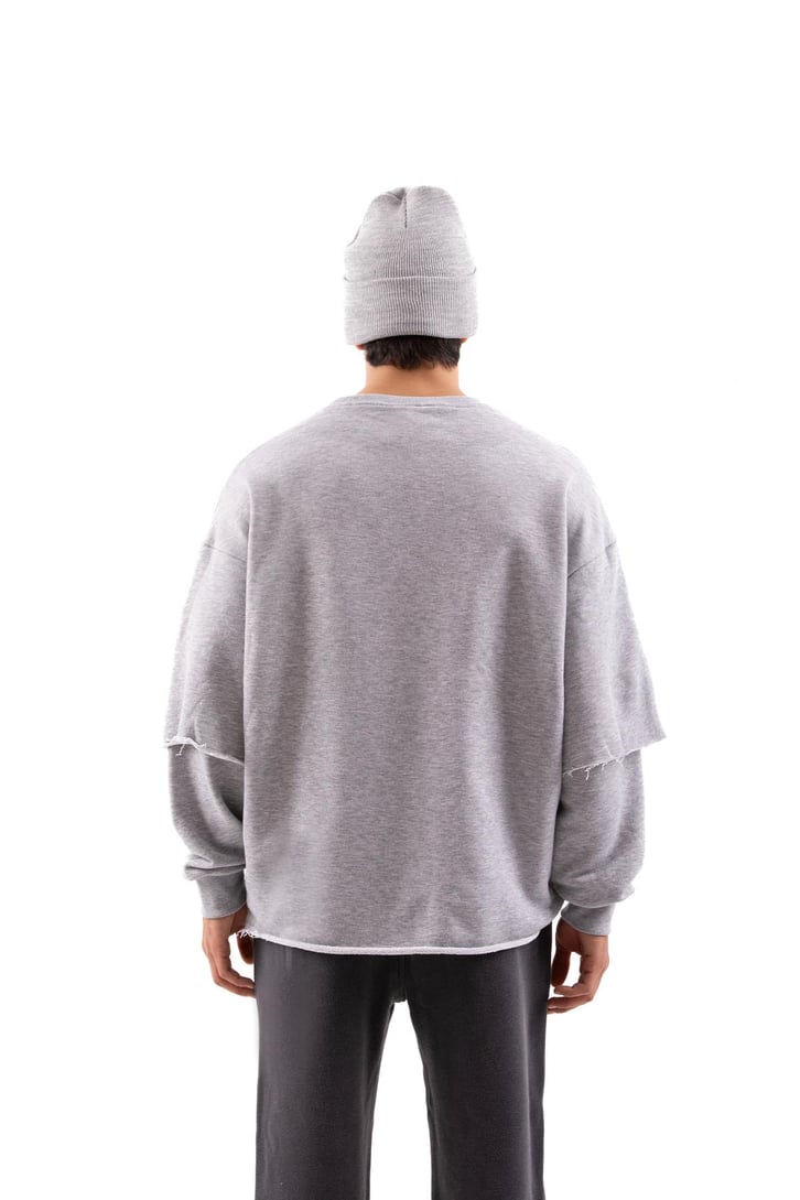 Street Gri Melanj Long Sleeve Sweatshirt