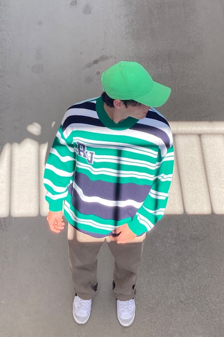 Striped Oversize Sweater