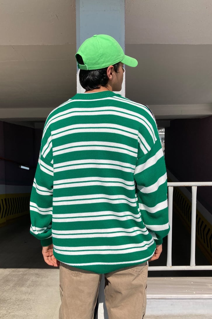 Striped Oversize Sweater