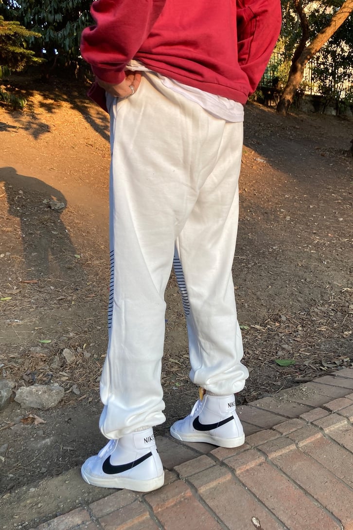 Striped Oversize Sweatpants