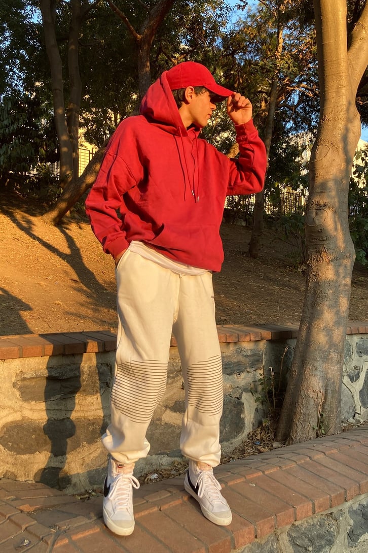 Striped Oversize Sweatpants