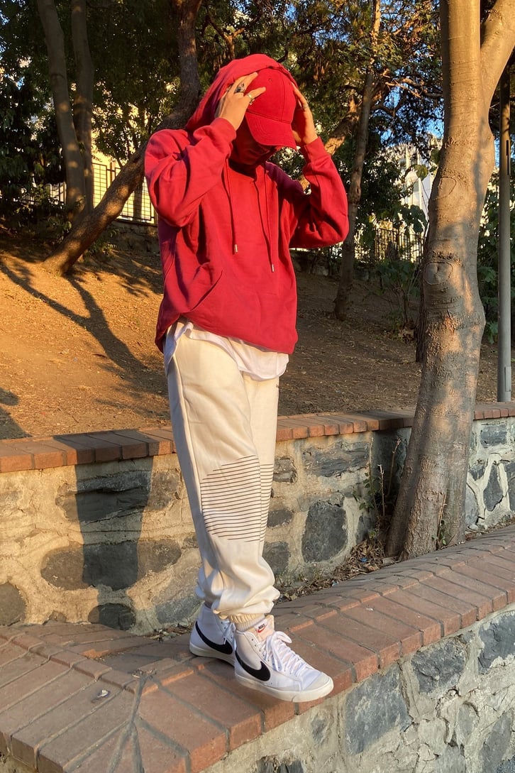 Striped Oversize Sweatpants