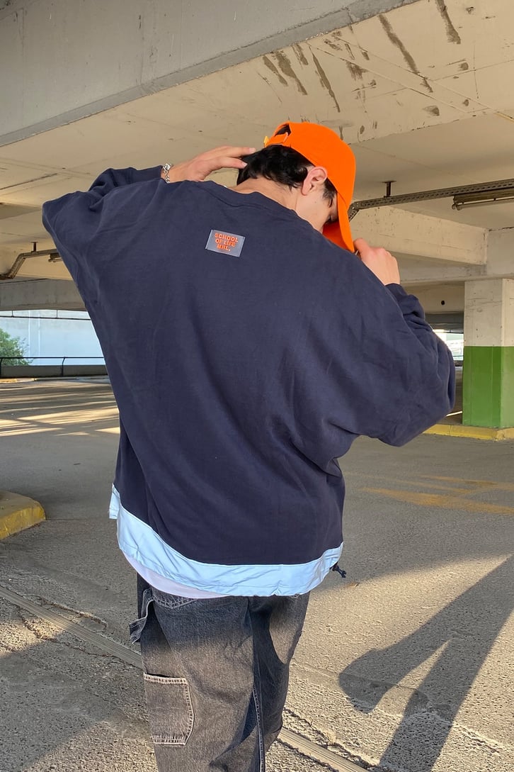 SUN CHOKE BASKILI OVERISZE SWEATSHIRT