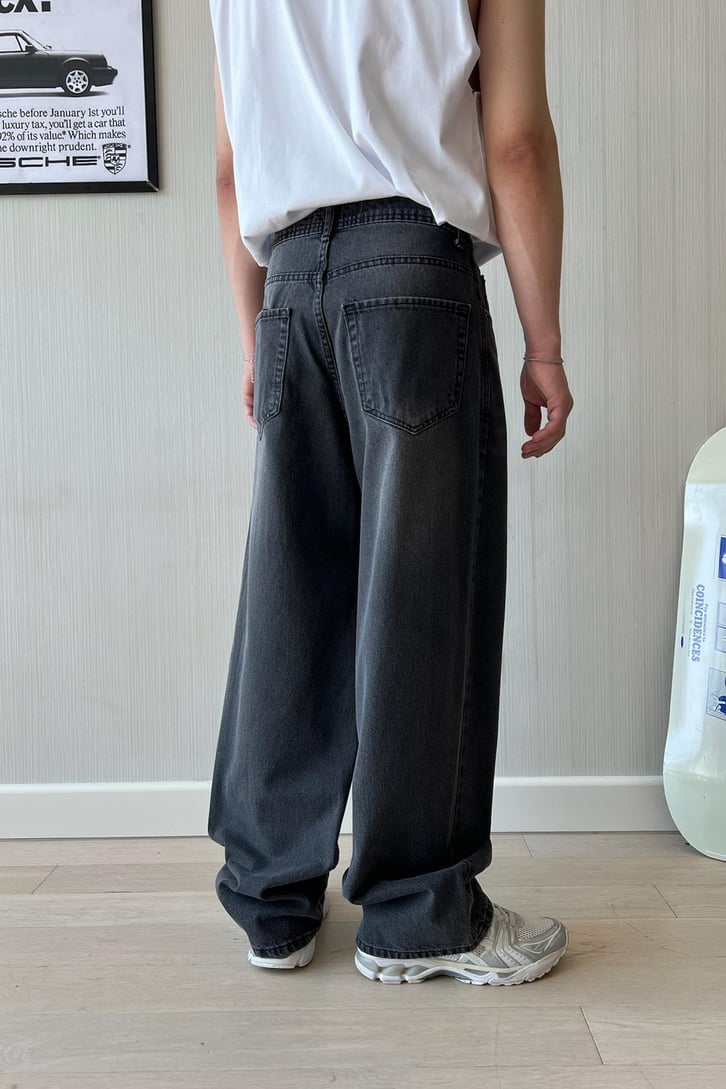 Super Baggy Kar Yıkama Jean