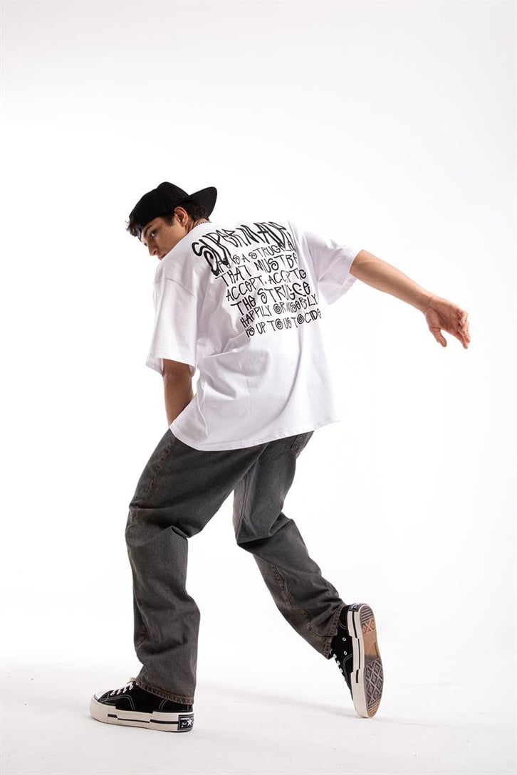 Supermade Baskılı Oversize Tshirt