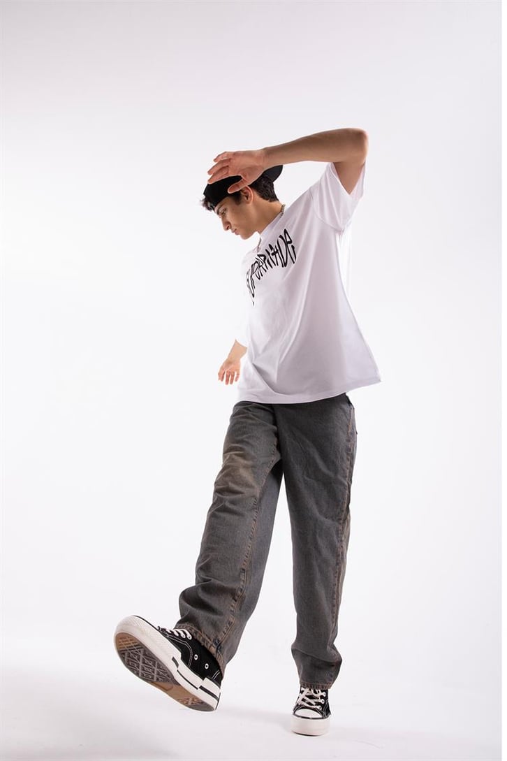 Supermade Baskılı Oversize Tshirt