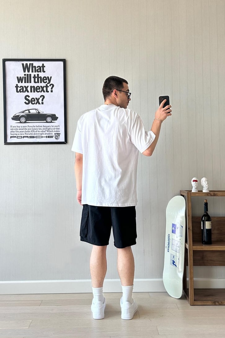 Supermade Fear Oversize Tişört