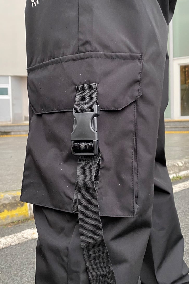 Tactical Pocket Oversize Jogger Pants