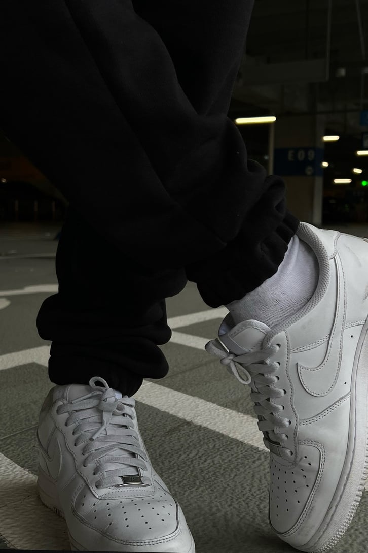 Take Me To Space Siyah Jogger Eşofman Altı