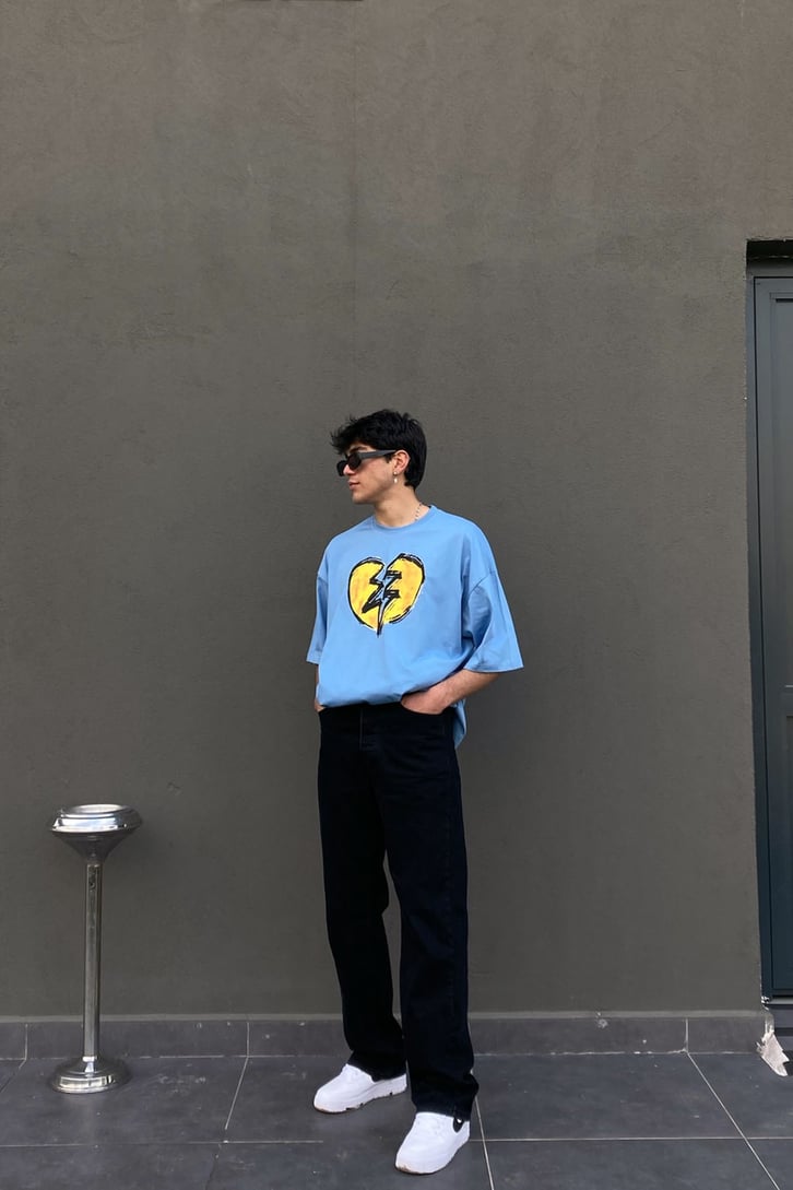 Talk Is Cheap Printed Oversize Tshirt
