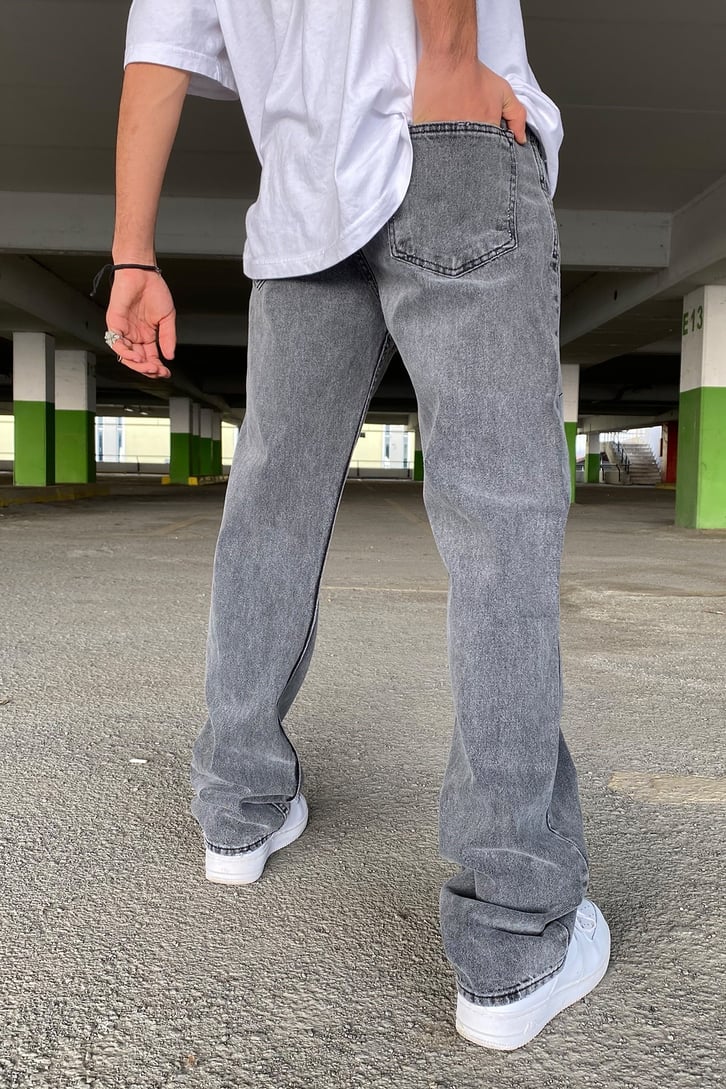 TAŞLAMALI PREMIUM LOSSE FIT JEAN