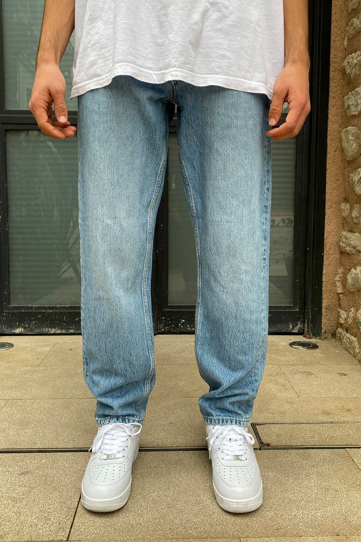 TAŞLAMALI URBAN STYLE LOSSE FIT JEAN