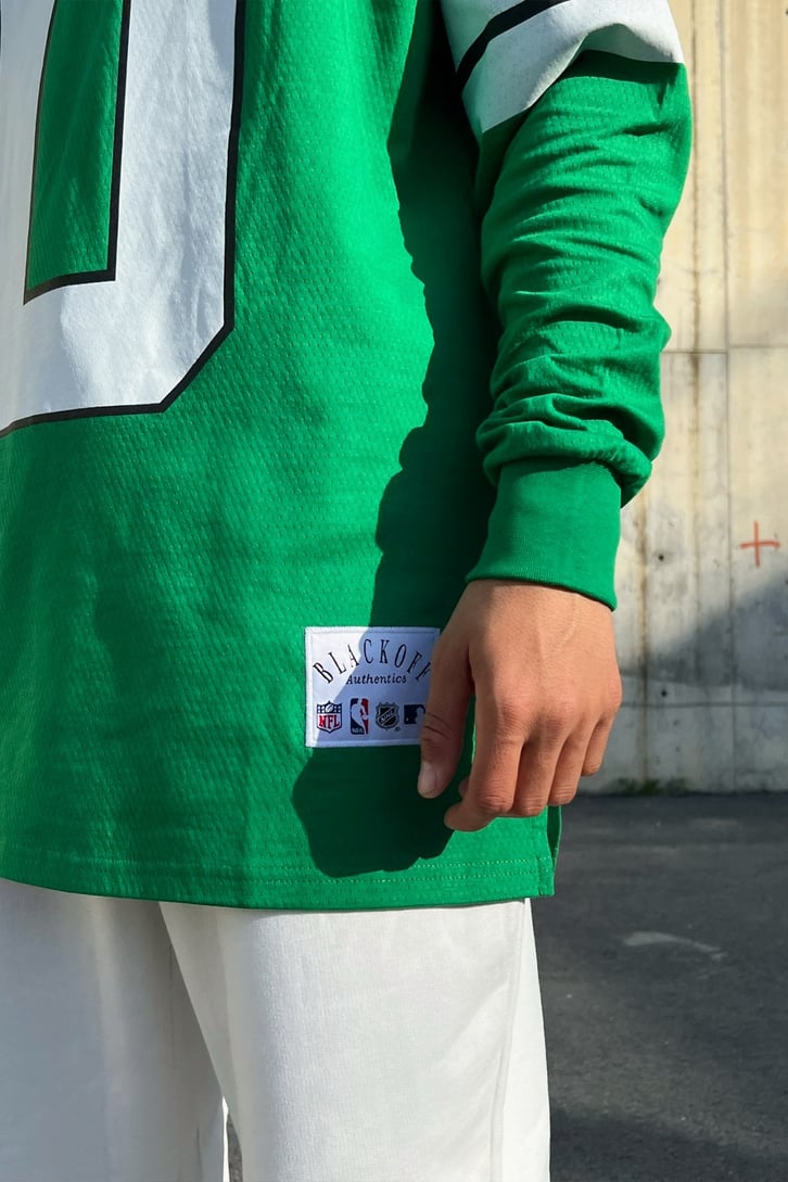 Tatum 0 Baskılı Yeşil Oversize Sweatshirt