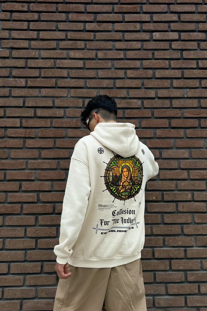 The Indiuidual Baskılı Oversize Sweatshirt