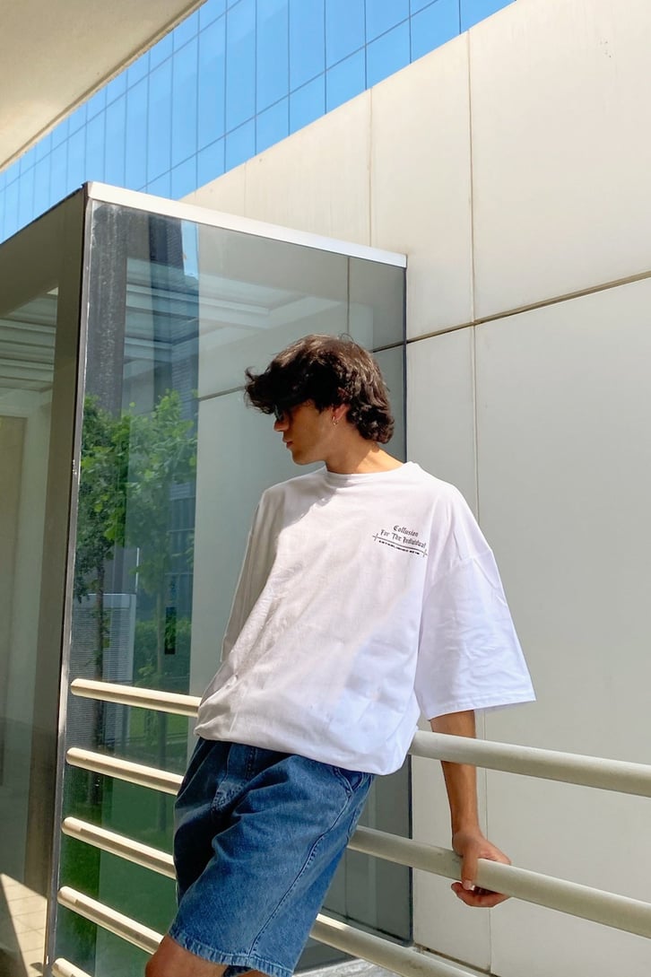 The Indiuidual Baskılı Oversize Tshirt