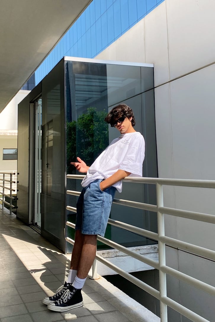 The Indiuidual Baskılı Oversize Tshirt