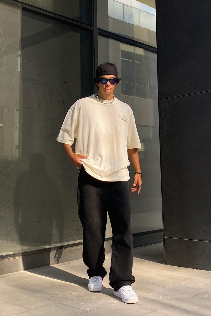 The Indiuidual Baskılı Oversize Tshirt