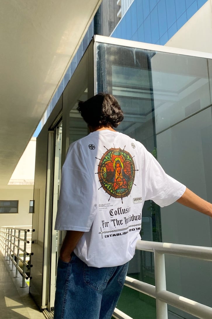 The Indiuidual Baskılı Oversize Tshirt