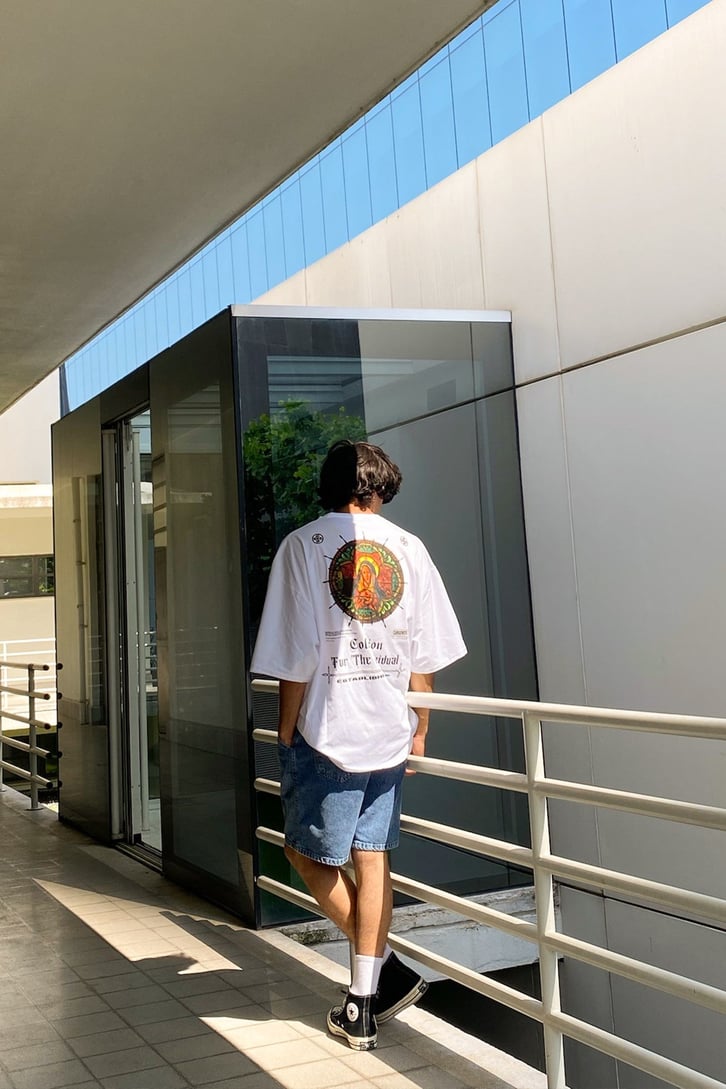 The Indiuidual Baskılı Oversize Tshirt