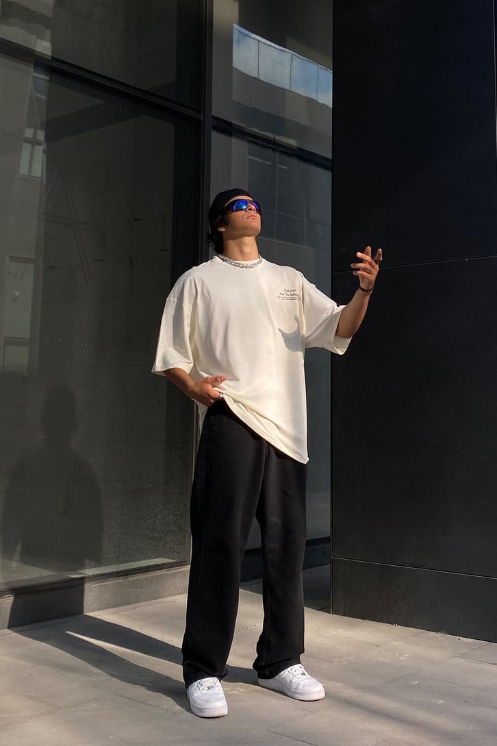 The Indiuidual Baskılı Oversize Tshirt