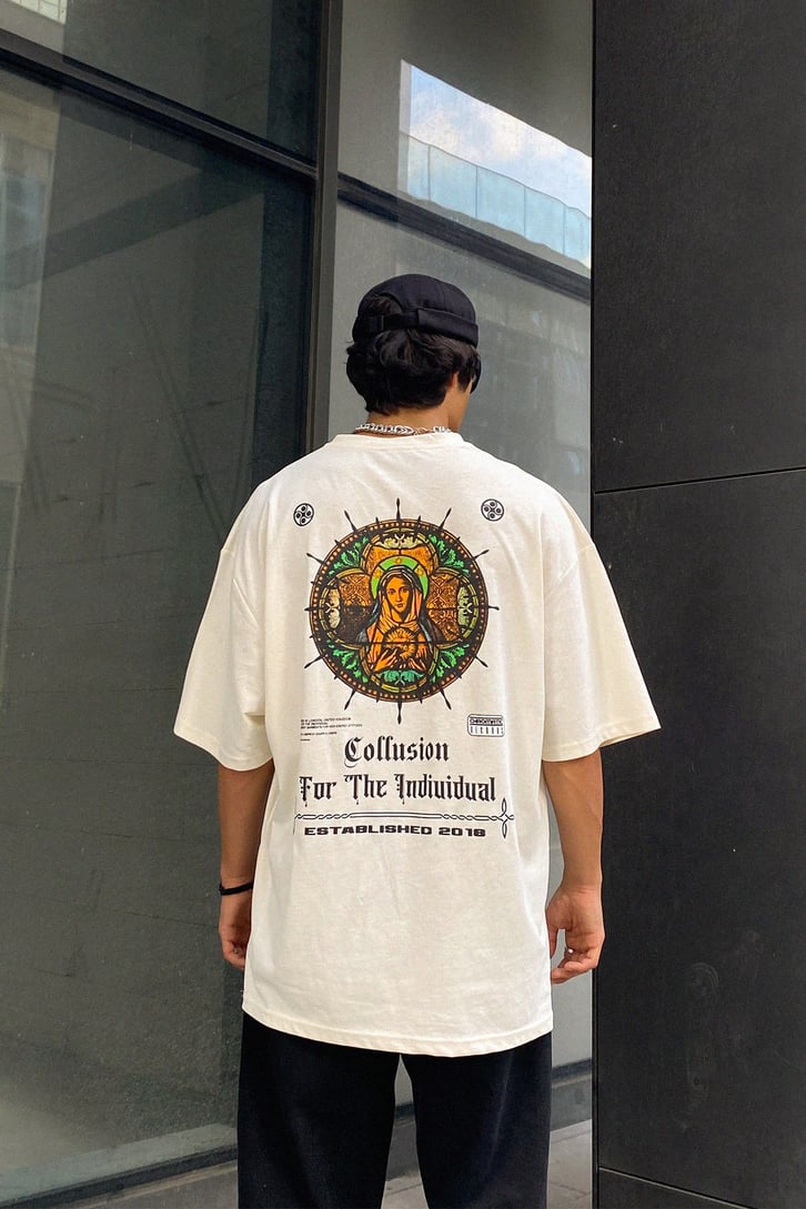 The Indiuidual Baskılı Oversize Tshirt