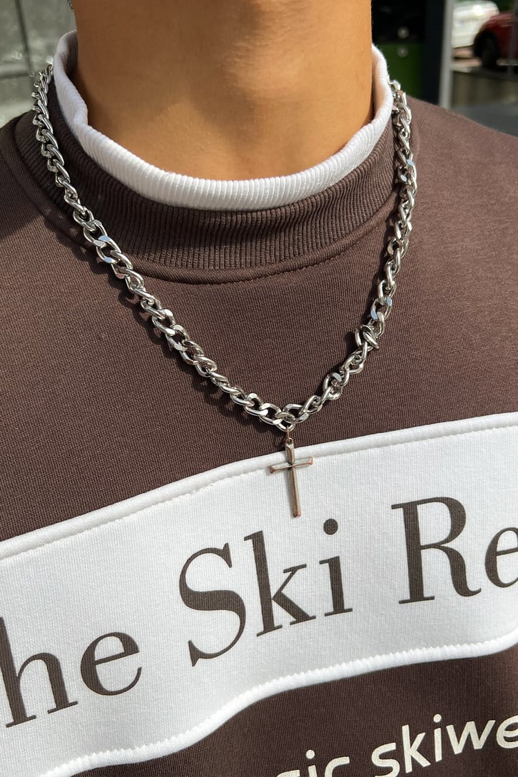 The Ski Resort Baskılı Oversize Sweatshirt