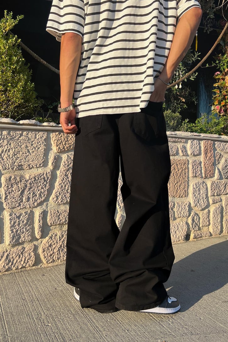 Theo Gabardin Baggy Pantolon