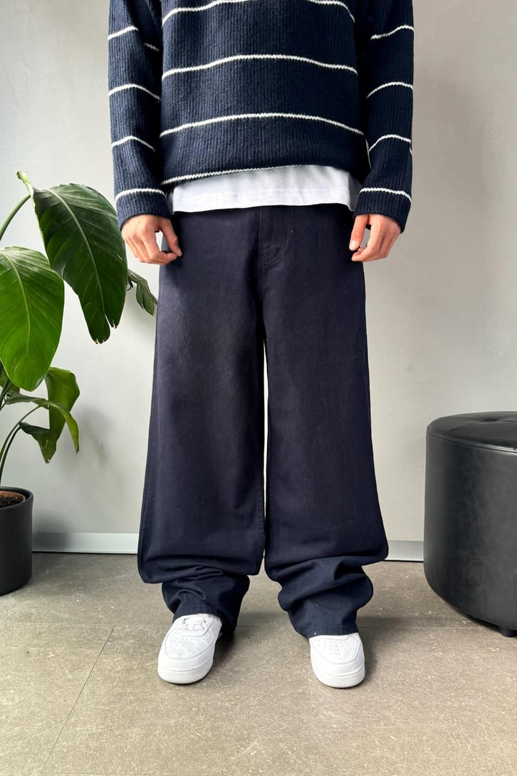 Theo Gabardin Baggy Pantolon