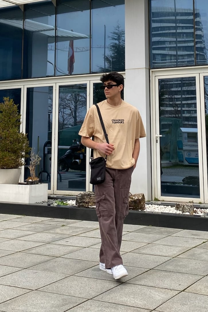 Thermal Head Oversize Printed Tee