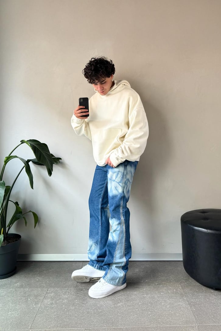 Tie Dye Baggy Jean