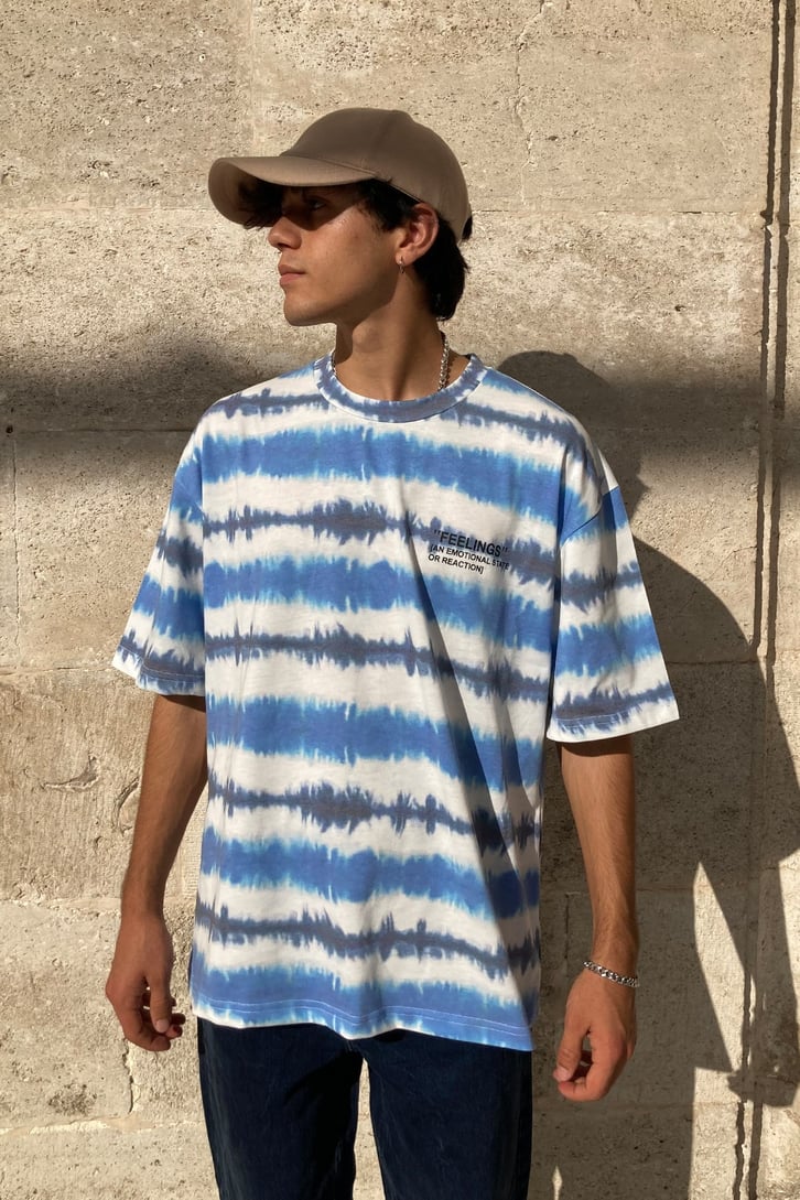 TIE DYE YIKAMALI OVRESIZE TSHIRT