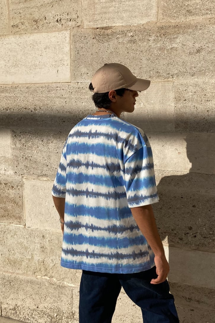TIE DYE YIKAMALI OVRESIZE TSHIRT