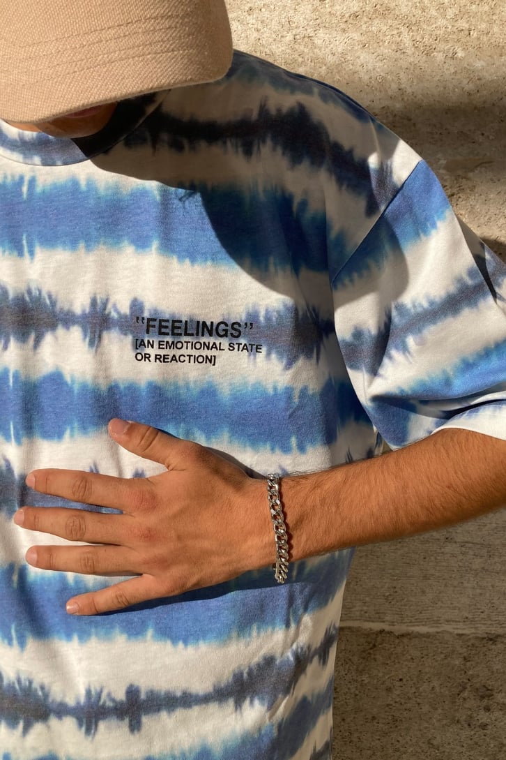 TIE DYE YIKAMALI OVRESIZE TSHIRT
