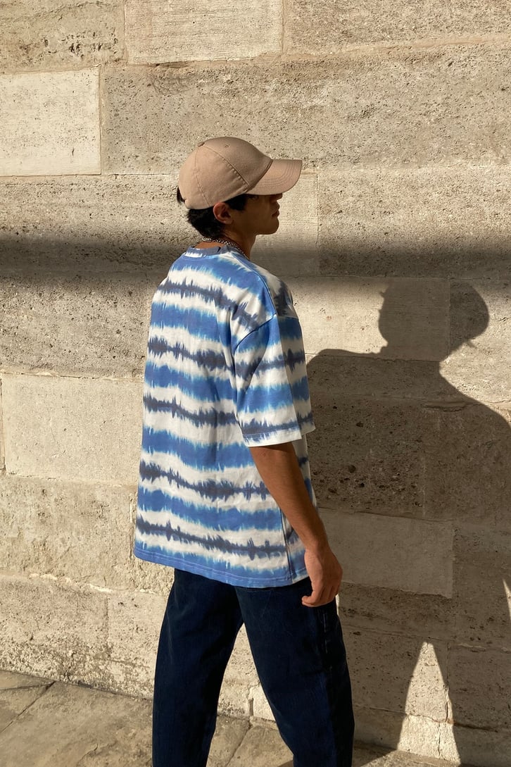 TIE DYE YIKAMALI OVRESIZE TSHIRT
