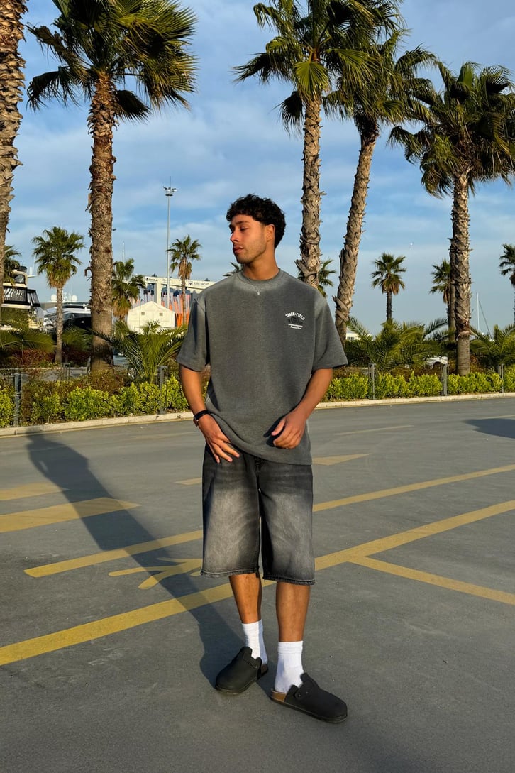 Track Field Baskılı Tshirt