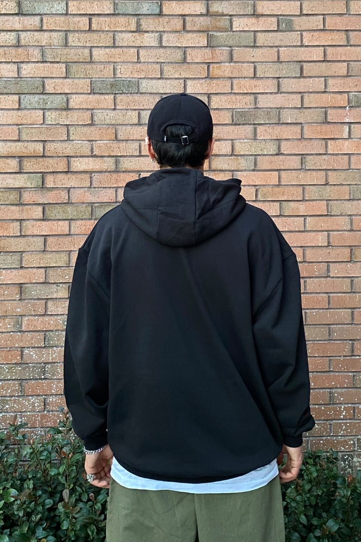 TRASHER BASKILI PREMIUM OVERSIZE HOODIE