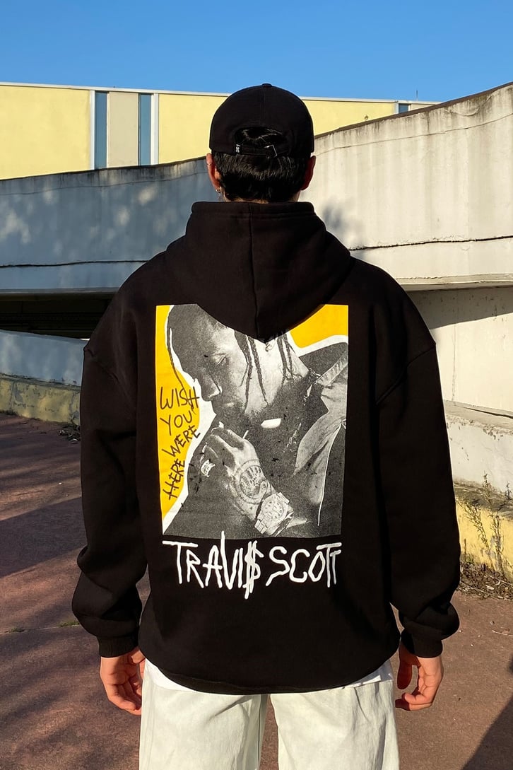 TRAVIS SCOTT BASKILI OVERSIZE HOODIE