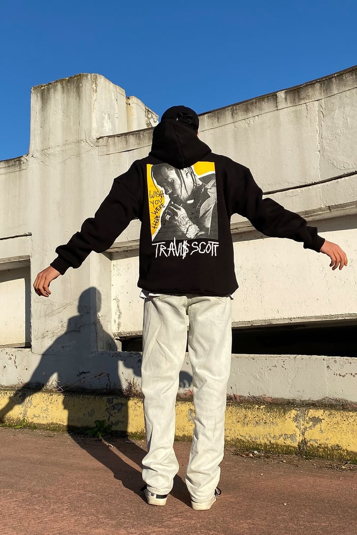 TRAVIS SCOTT BASKILI OVERSIZE HOODIE