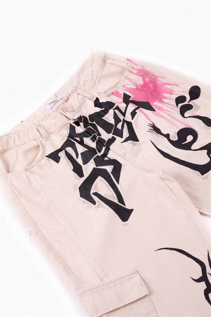 Tribal Skull Custom Pants