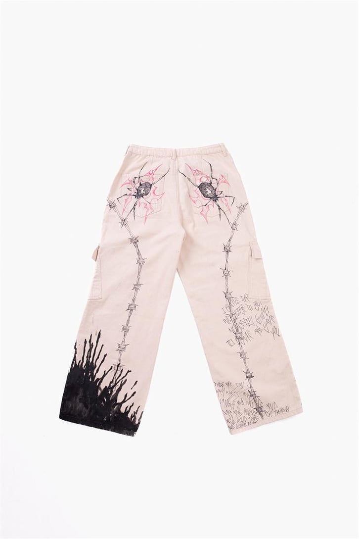 Tribal Skull Custom Pants