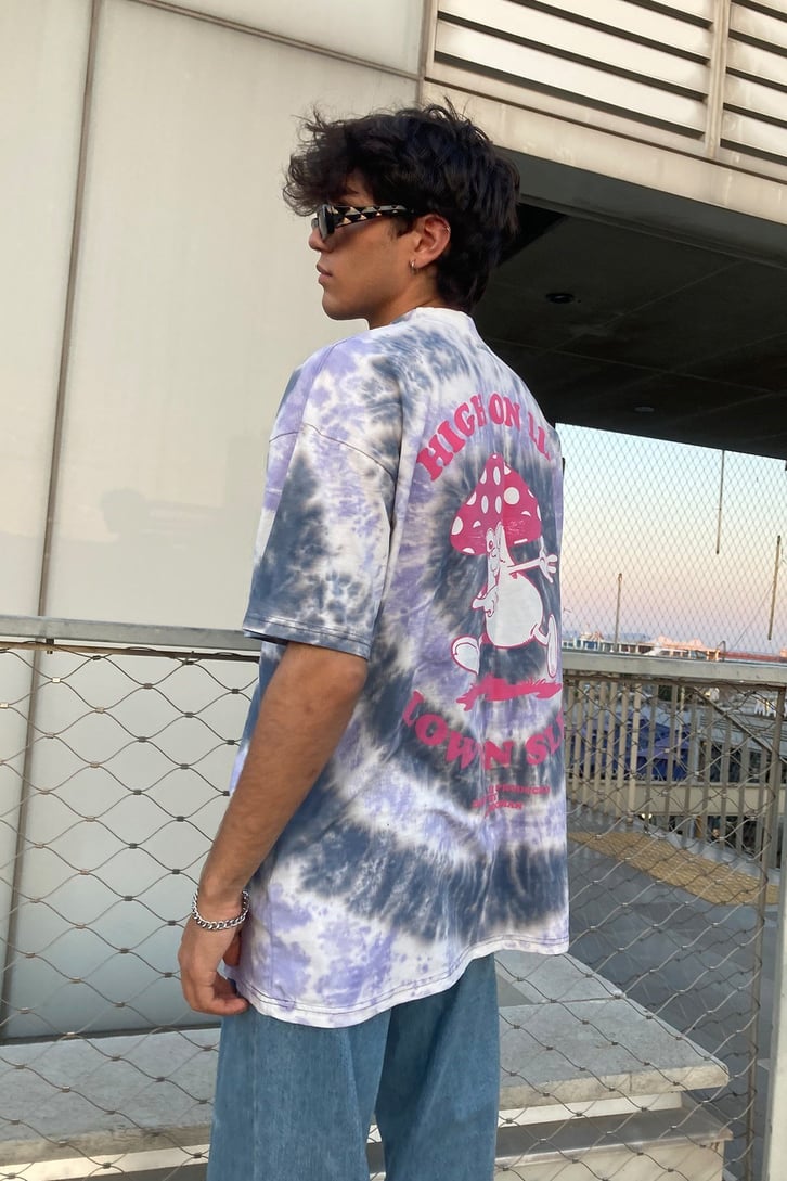 TRIPPY MUSHROOM OVERSIZE TSHIRT