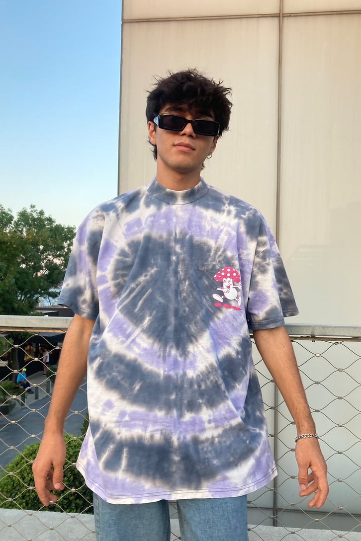 TRIPPY MUSHROOM OVERSIZE TSHIRT