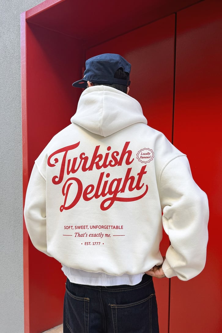 Turkish Delight Ecru Hoodie
