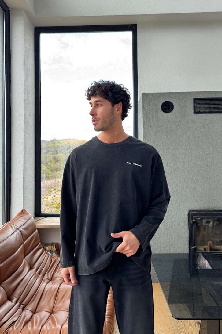 Twenty 5 Twelve Baskılı Sweatshirt