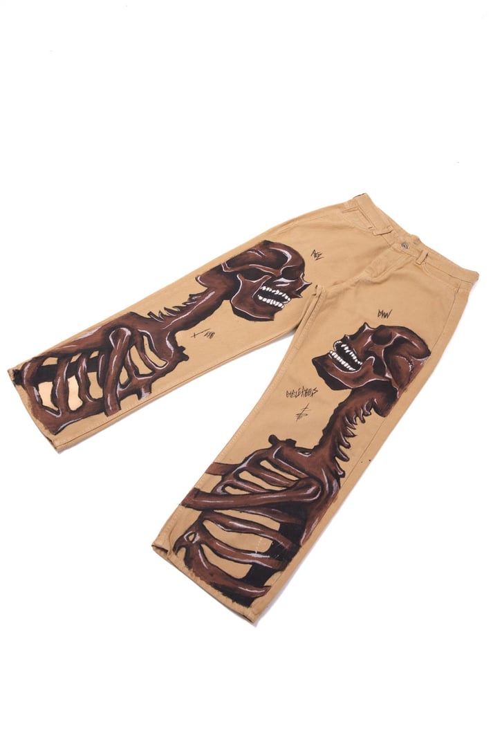 Twin Skeleton Custom Pants