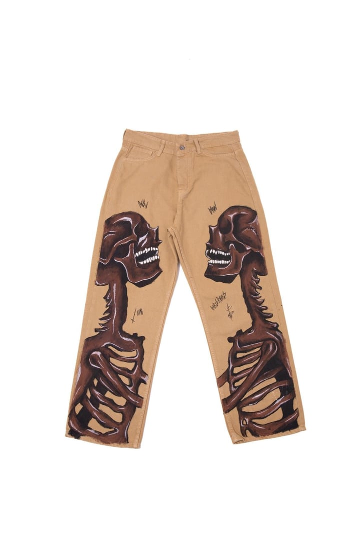 Twin Skeleton Custom Pants
