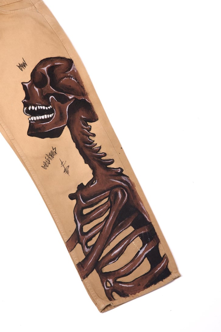 Twin Skeleton Custom Pants