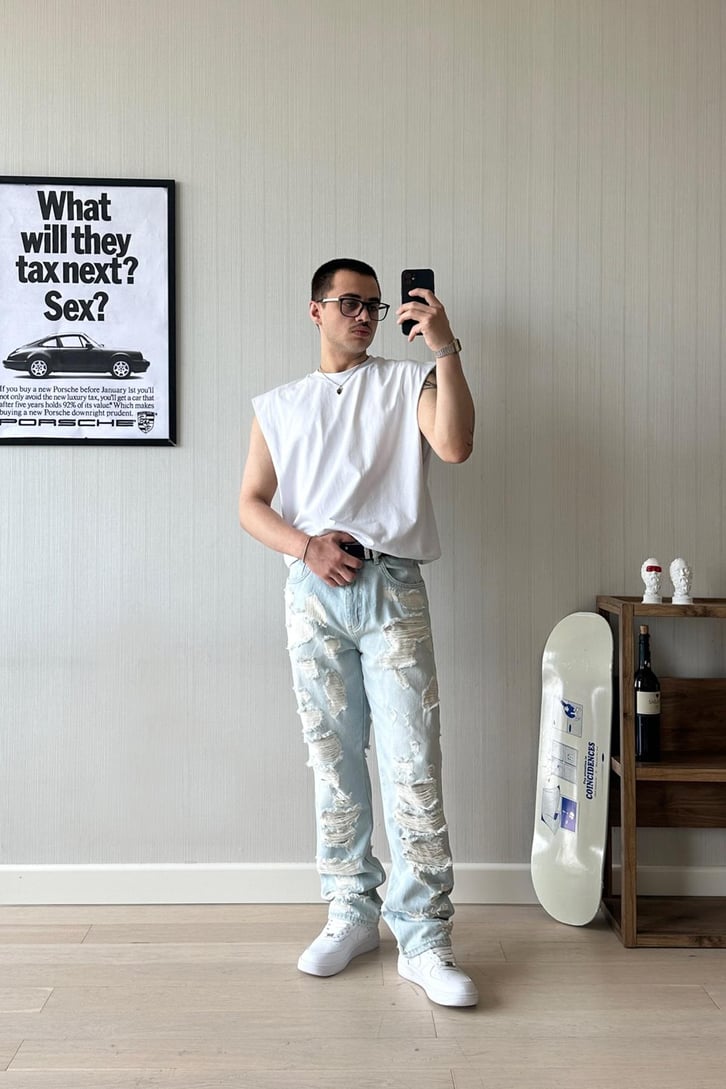 Ultra Ripped Baggy Jean